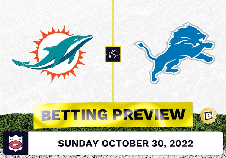 Dolphins vs. Lions Week 8 Prediction and Odds - Oct 30, 2022