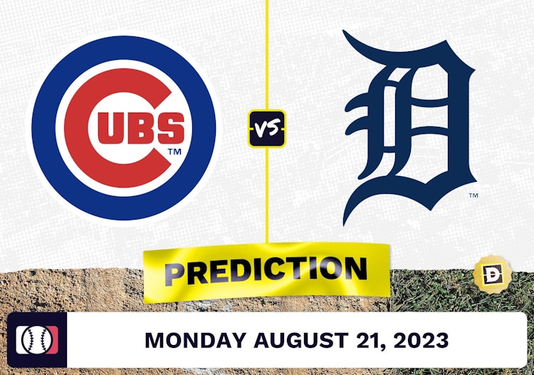 Cubs vs. Tigers Prediction for MLB Monday [8/21/2023]