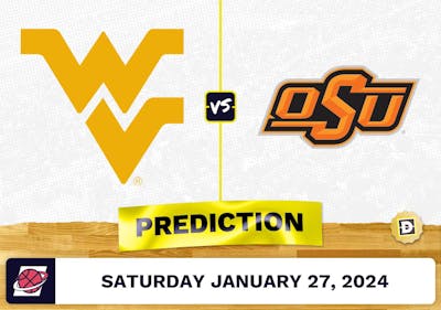 West Virginia vs. Oklahoma State Prediction, Odds, College Basketball Picks [1/27/2024]