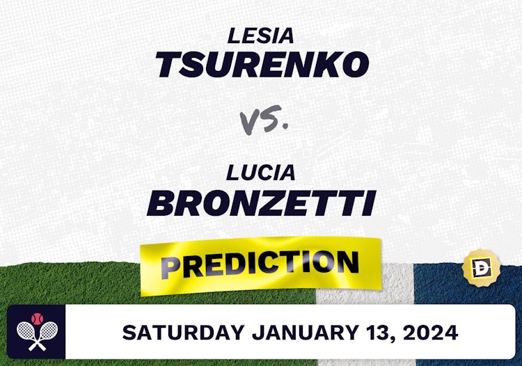 Lesia Tsurenko vs. Lucia Bronzetti Prediction, Odds, Picks Australian Open 2024