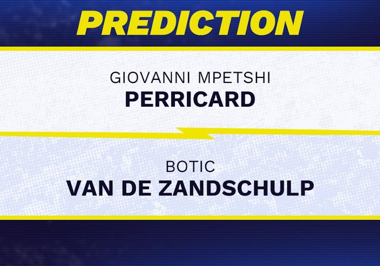 Giovanni Mpetshi Perricard vs Botic Van de Zandschulp Tennis Prediction.