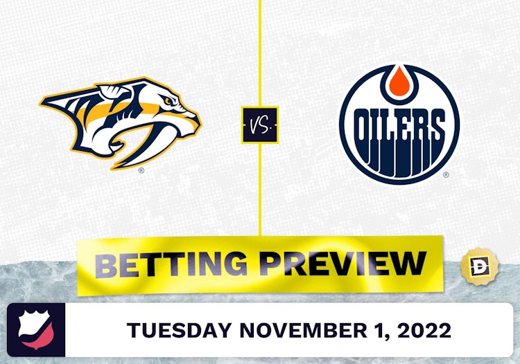 Predators vs. Oilers Prediction and Odds - Nov 1, 2022