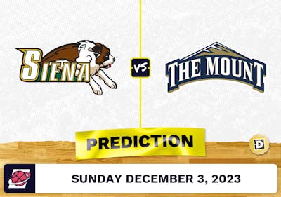 Siena vs. Mount St. Mary's Basketball Prediction - December 3, 2023