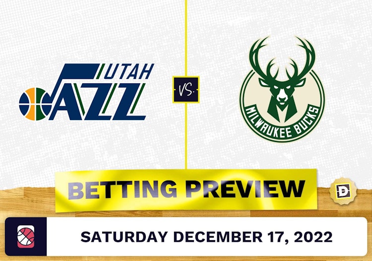 Jazz vs. Bucks Prediction and Odds - Dec 17, 2022