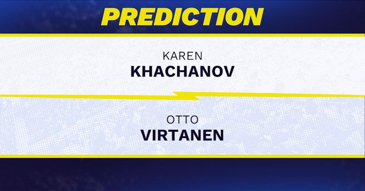 Karen Khachanov vs Otto Virtanen Tennis Prediction.