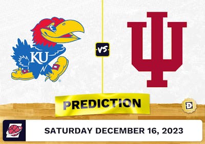 Kansas vs. Indiana Prediction, Odds, Picks for College Basketball Saturday [12/16/2023]