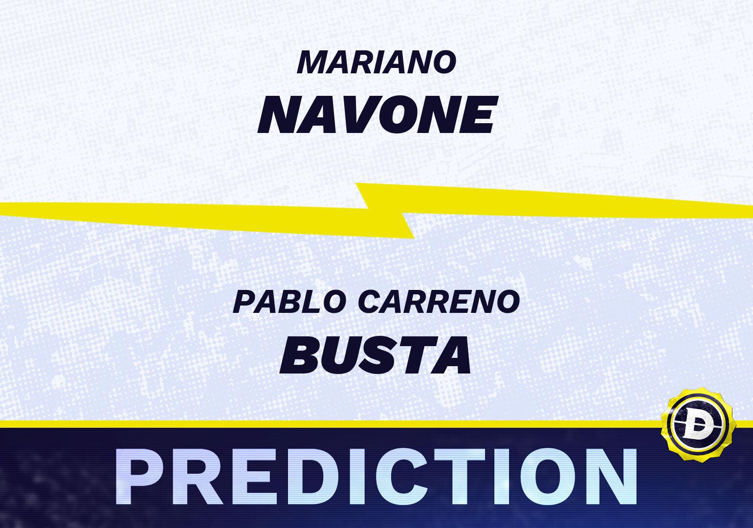 Mariano Navone vs. Pablo Carreno Busta Prediction, Odds, Picks for French Open 2024
