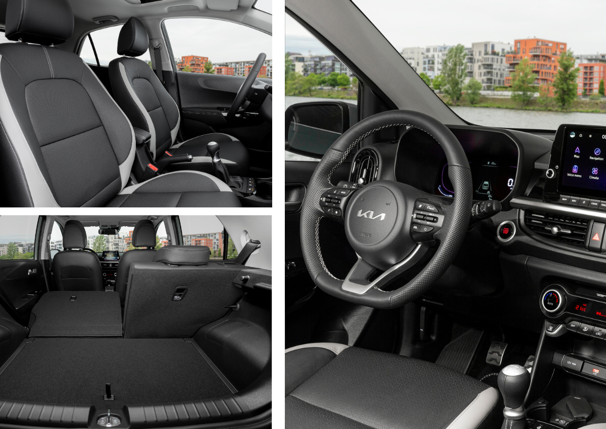 Das Interieur des Kia Picanto