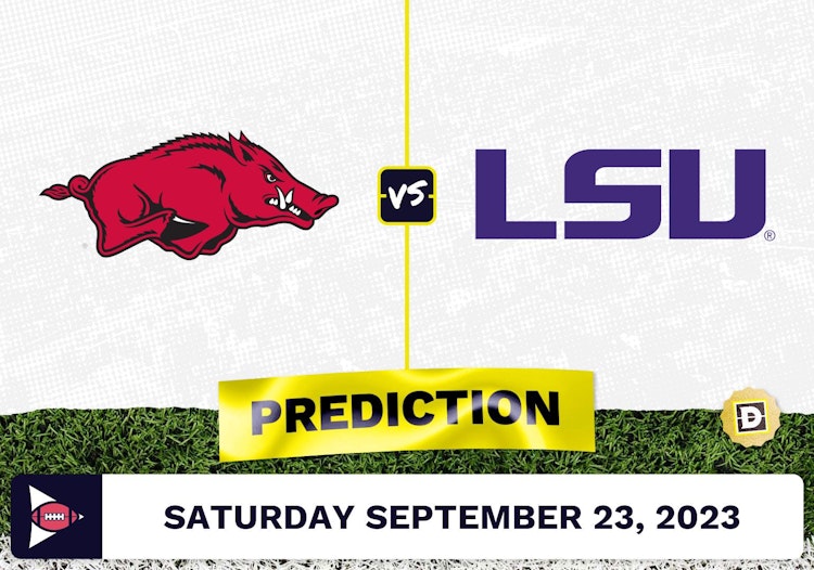 Arkansas vs. LSU CFB Prediction and Odds - September 23, 2023