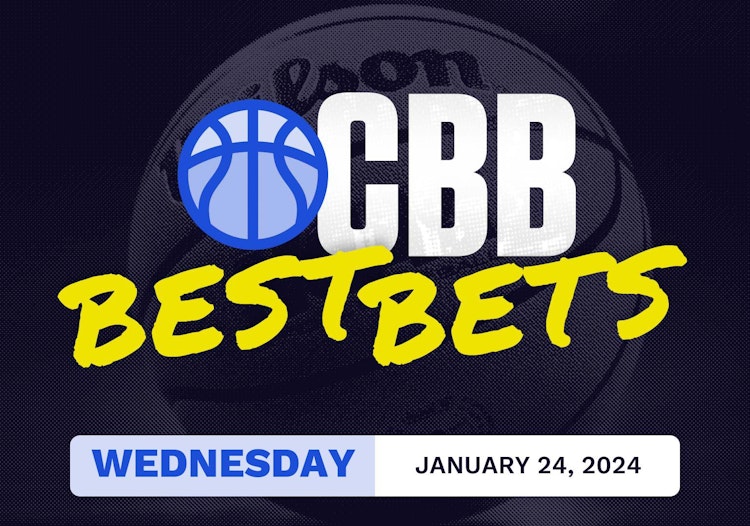 College Basketball Best Bets Today [Wednesday 1/24/2024]