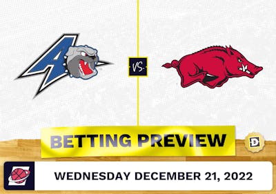 UNC Asheville vs. Arkansas CBB Prediction and Odds - Dec 21, 2022