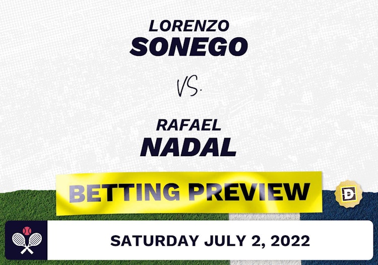 Lorenzo Sonego vs. Rafael Nadal Predictions - Jul 2, 2022