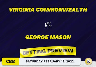 Virginia Commonwealth vs. George Mason CBB Predictions and Odds - Feb 12, 2022
