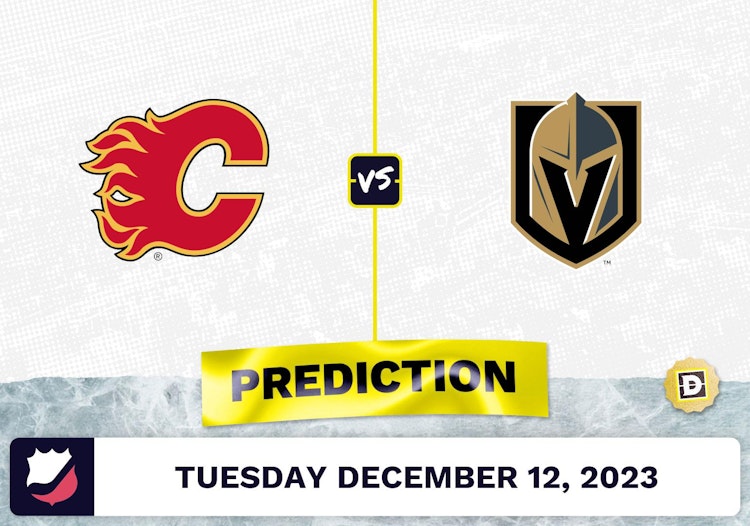 Calgary Flames vs. Vegas Golden Knights: Prediction, Odds, Picks for NHL Tuesday [12/12/2023]