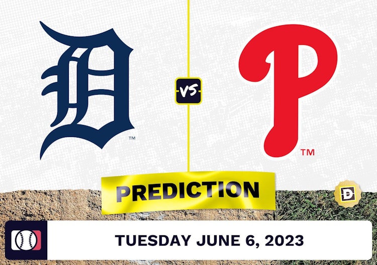 Tigers vs. Phillies Prediction for MLB Tuesday [6/6/2023]