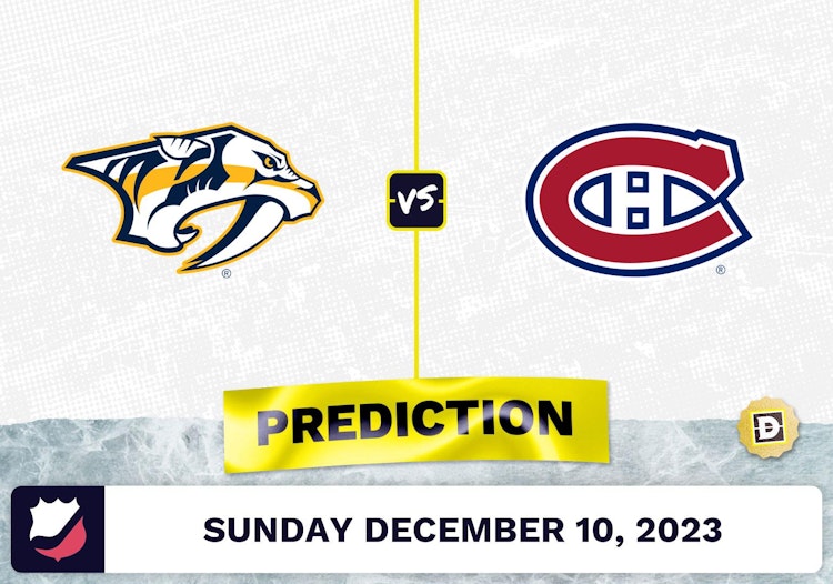 Nashville Predators vs. Montreal Canadiens Prediction and Odds - December 10, 2023