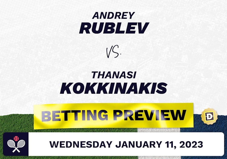 Andrey Rublev vs. Thanasi Kokkinakis Predictions - Jan 11, 2023