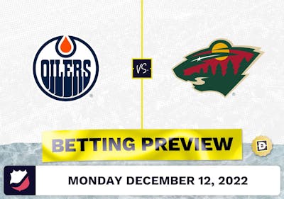 Oilers vs. Wild Prediction and Odds - Dec 12, 2022