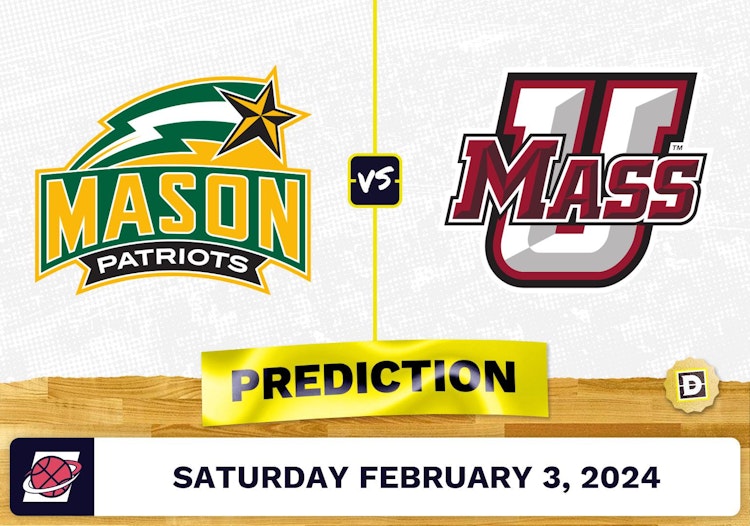 George Mason vs. Massachusetts Prediction, Odds, College Basketball Picks [2/3/2024]