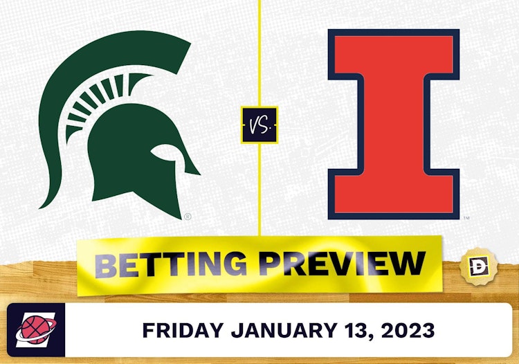 Michigan State vs. Illinois CBB Prediction and Odds - Jan 13, 2023