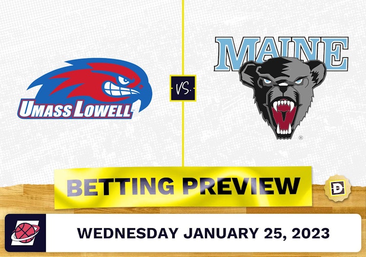 Massachusetts-Lowell vs. Maine CBB Prediction and Odds - Jan 25, 2023