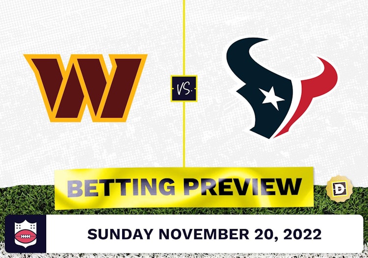 Commanders vs. Texans Week 11 Prediction and Odds - Nov 20, 2022