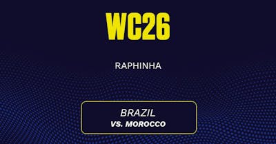 Will Raphinha score a goal in today's World Cup game? projected stats vs. Morocco