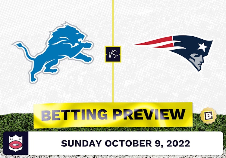 Lions vs. Patriots Week 5 Prediction and Odds - Oct 9, 2022