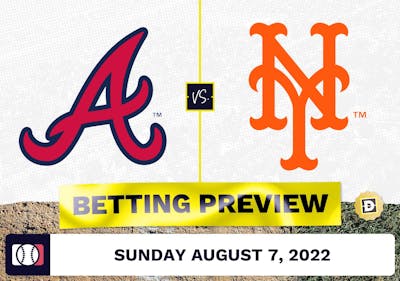 Braves vs. Mets Prediction and Odds - Aug 7, 2022