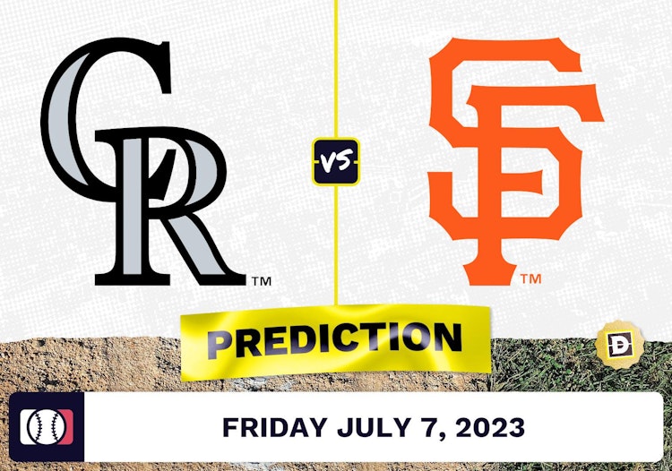 Rockies vs. Giants Prediction for MLB Friday [7/7/2023]