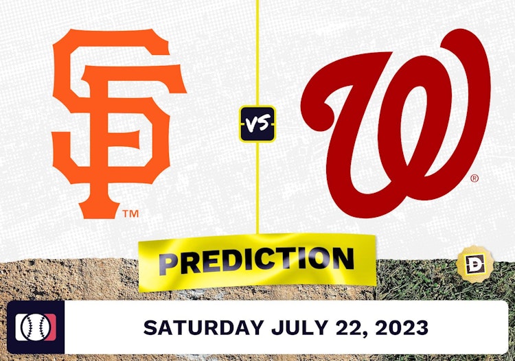 Giants vs. Nationals Prediction for MLB Saturday [7/22/2023]