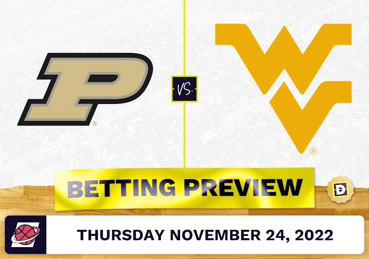 Purdue vs. West Virginia CBB Prediction and Odds - Nov 24, 2022
