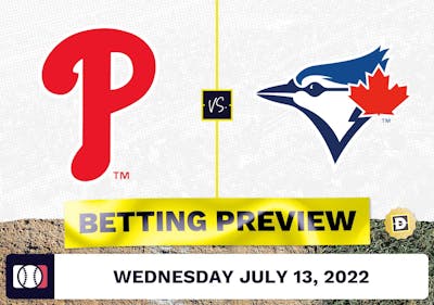 Phillies vs. Blue Jays Prediction and Odds - Jul 13, 2022