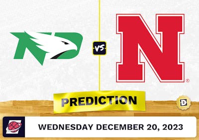 North Dakota vs. Nebraska Prediction, Odds, College Basketball Picks  [12/20/2023]