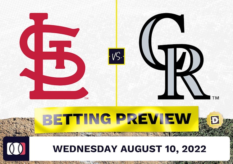 Cardinals vs. Rockies Prediction and Odds - Aug 10, 2022