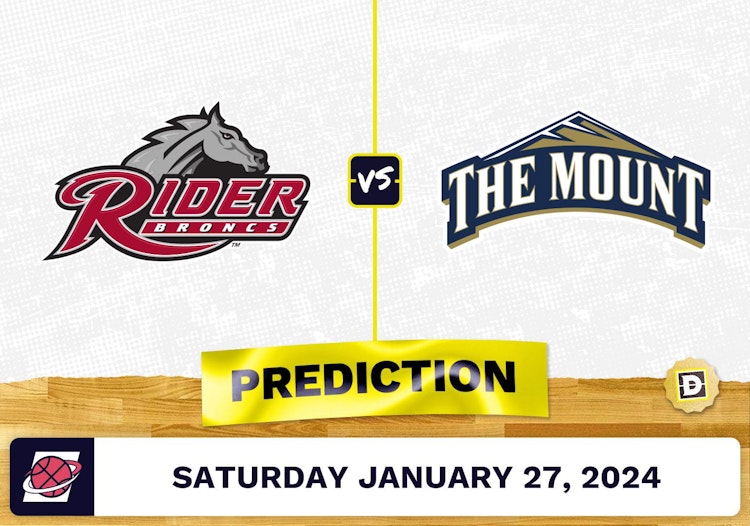 Rider vs. Mount St. Mary's Prediction, Odds, College Basketball Picks [1/27/2024]