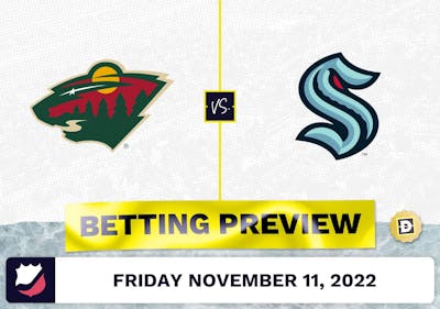 Wild vs. Kraken Prediction and Odds - Nov 11, 2022