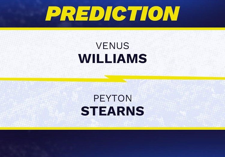 Venus Williams vs Peyton Stearns Tennis Prediction.