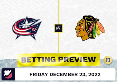 Blue Jackets vs. Blackhawks Prediction and Odds - Dec 23, 2022