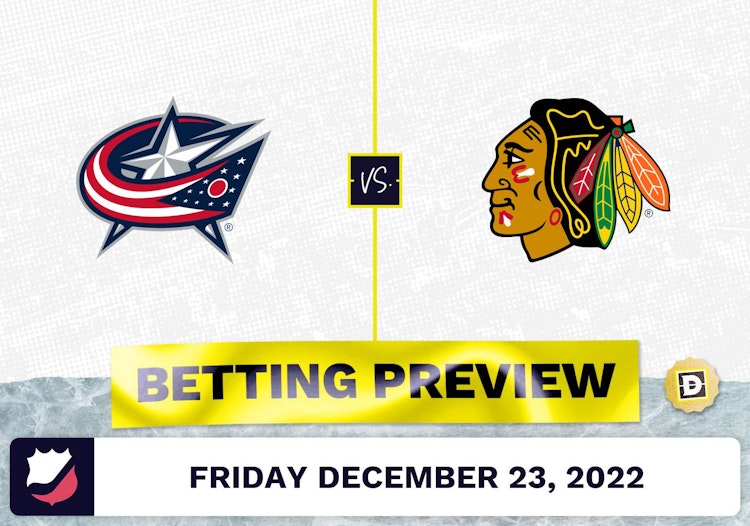 Blue Jackets vs. Blackhawks Prediction and Odds - Dec 23, 2022