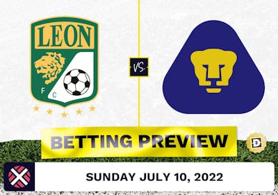 Club Leon vs. Pumas UNAM Prediction and Odds - Jul 9, 2022