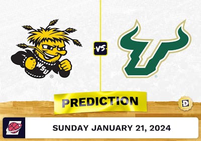 Wichita State vs. South Florida Prediction, Odds, College Basketball Picks [1/21/2024]