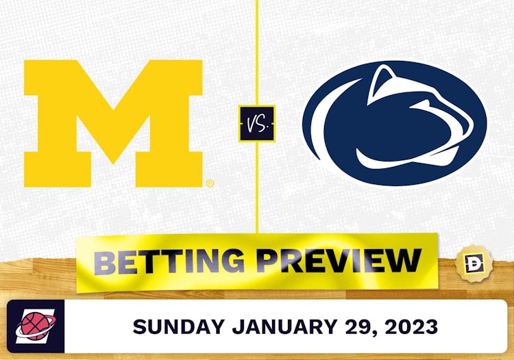 Michigan vs. Penn State CBB Prediction and Odds - Jan 29, 2023