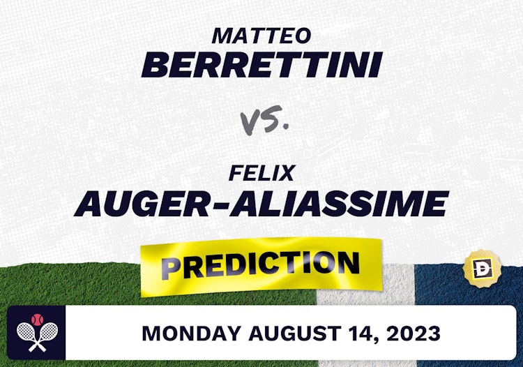 Matteo Berrettini vs. Felix Auger-Aliassime Prediction - ATP Cincinnati 2023