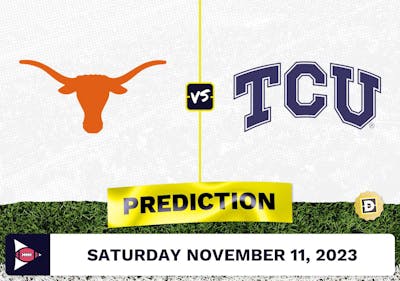 Texas vs. TCU CFB Prediction and Odds - November 11, 2023
