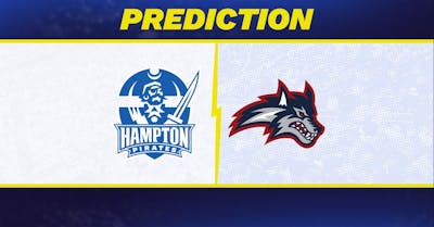 Hampton vs. Stony Brook prediction: Stony Brook favored to win men's college basketball matchup [2/21/2026]