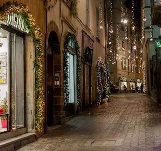 Barcelona's Gothic Quarter during Christmas's gallery image
