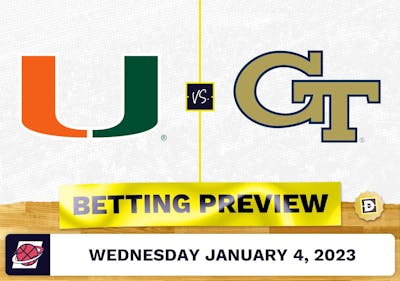 Miami (FL) vs. Georgia Tech CBB Prediction and Odds - Jan 4, 2023