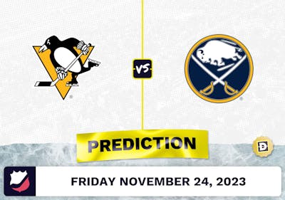 Penguins vs. Sabres Prediction and Odds - November 24, 2023