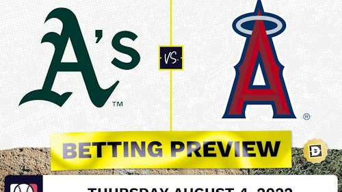 Athletics vs. Angels Prediction and Odds - Aug 4, 2022
